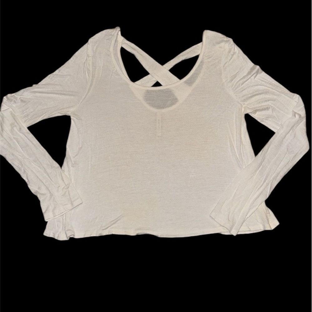 Bozzolo Cross Back Tee Shirt Top!